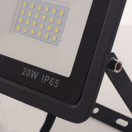 LED-strålkastare med sensor LED/20W/230V IP65