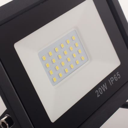 LED-strålkastare med sensor LED/20W/230V IP65