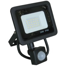 LED strålkastare med sensor LED/20W/230V IP66