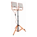LED-strålkastare med stativ 2xLED/100W/230V 4500K IP65 orange