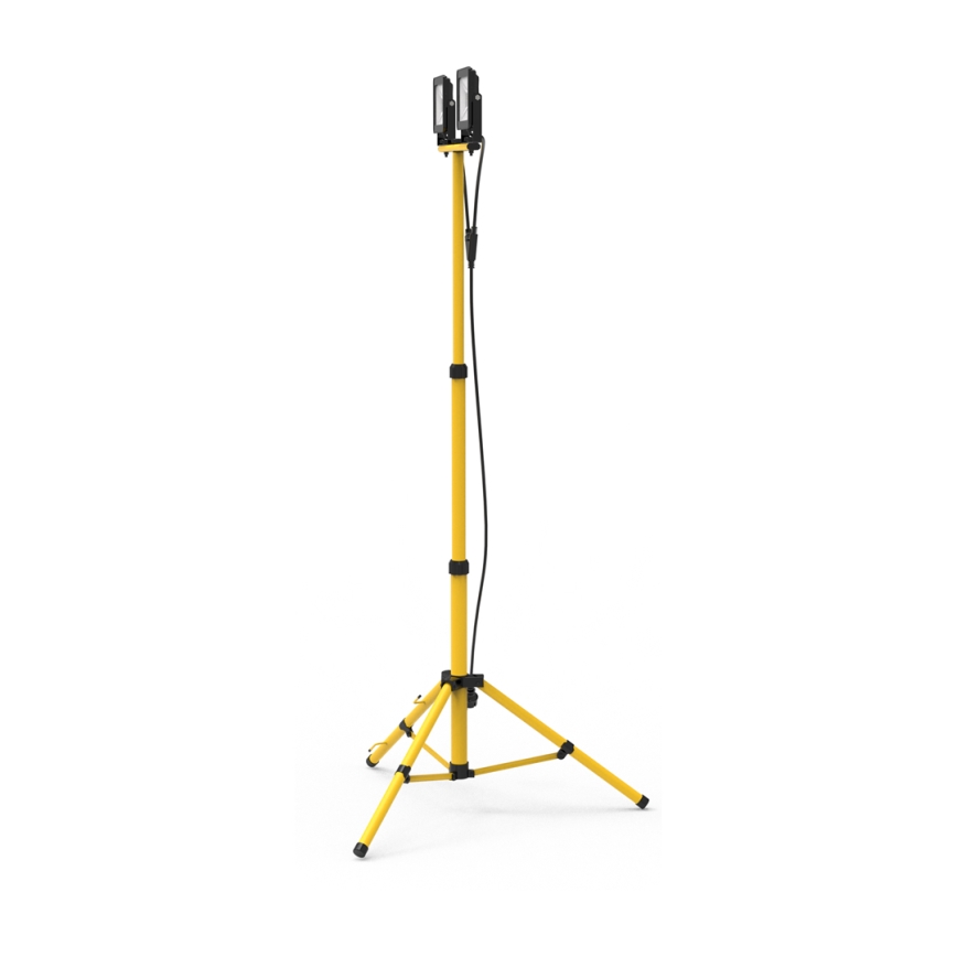 LED-strålkastare med stativ 2xLED/50W/230V 4000K IP44