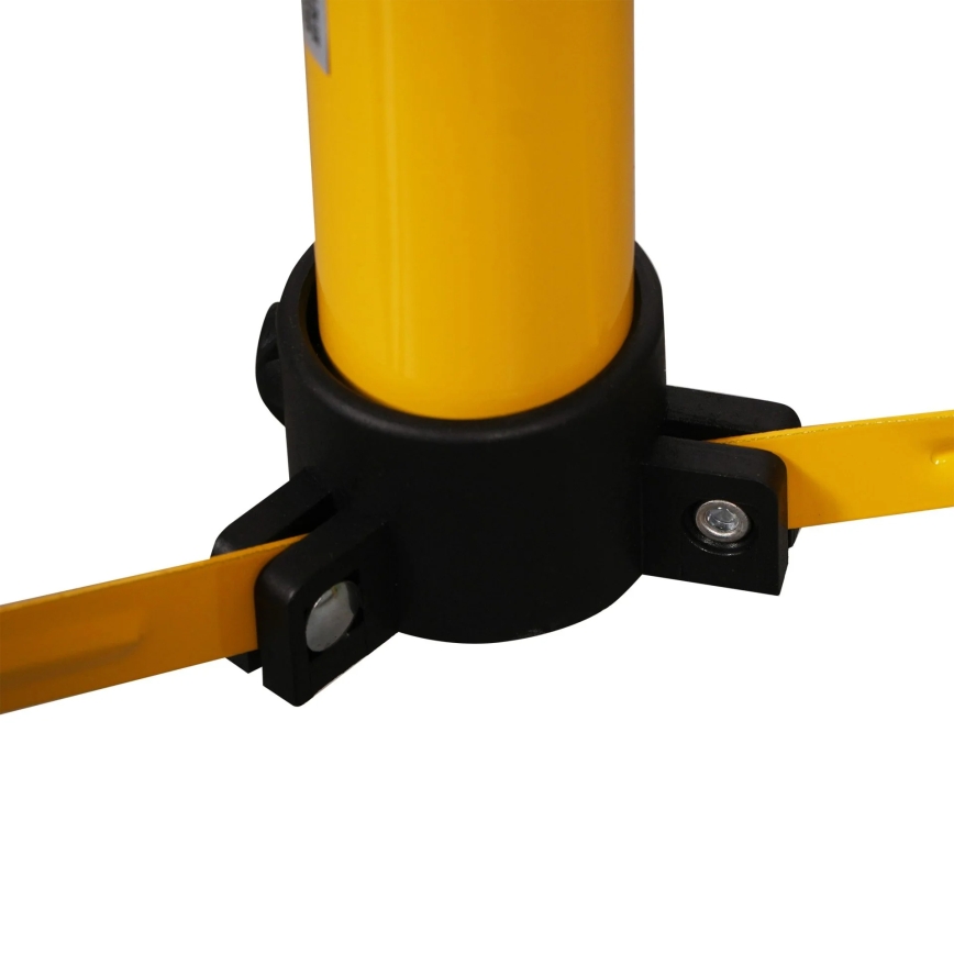 LED-strålkastare med stativ 2xLED/50W/230V 6500K IP65 gul