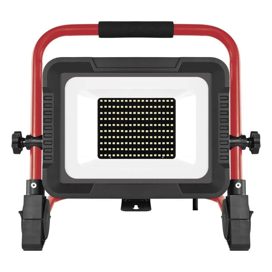LED-strålkastare med stativ ELION LED/100W/230V 4000K IP65 röd/svart