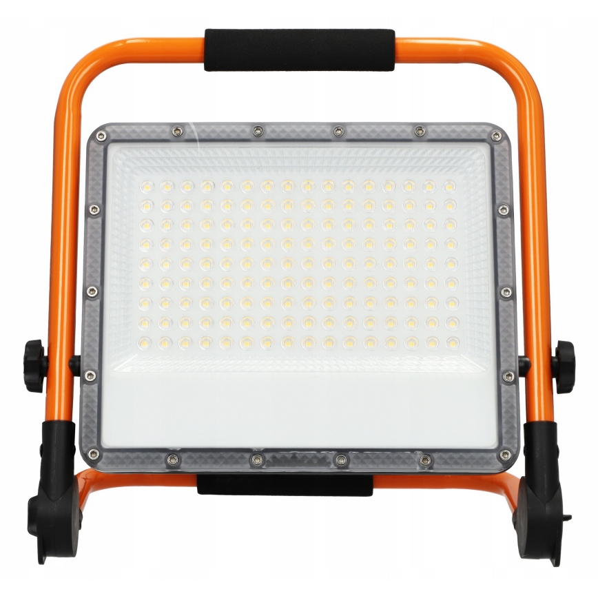 LED-strålkastare med stativ LED/100W/230V 4500K IP65 orange