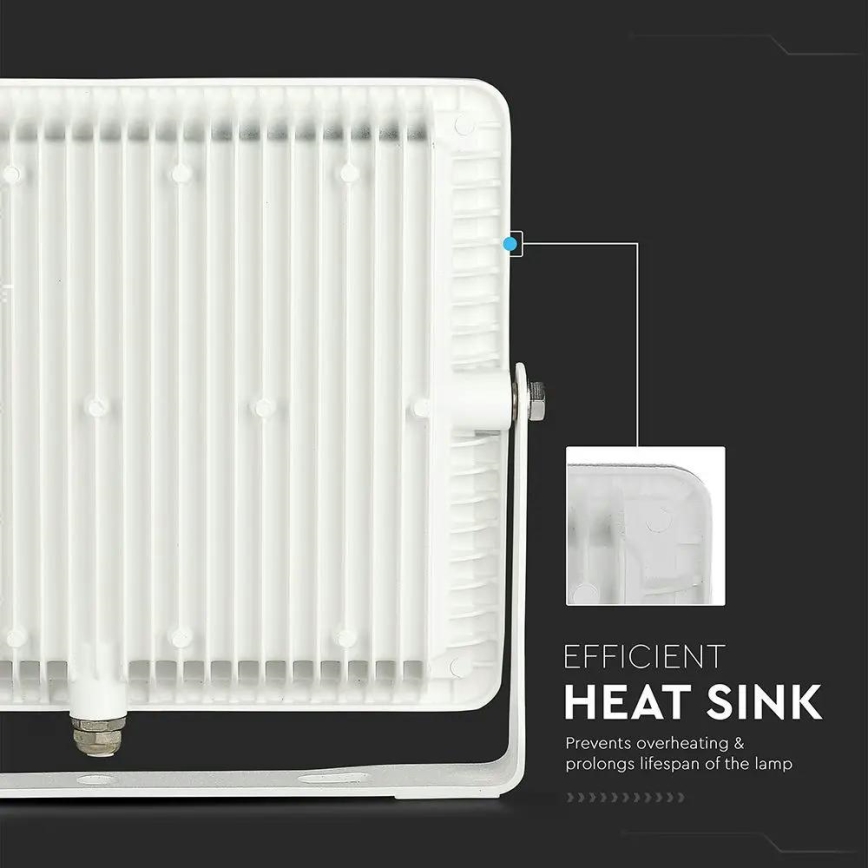 LED Strålkastare SAMSUNG CHIP LED/100W/230V 4000K IP65 vit