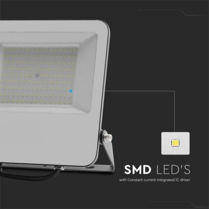 LED Strålkastare SAMSUNG CHIP LED/100W/230V 6500K IP65 svart