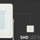 LED Strålkastare SAMSUNG CHIP LED/100W/230V 6500K IP65 vit