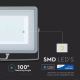 LED strålkastare  SAMSUNG CHIP LED/100W/230V IP65 3000K grå