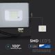 LED Strålkastare SAMSUNG CHIP LED/10W/230V IP65 3000K svart