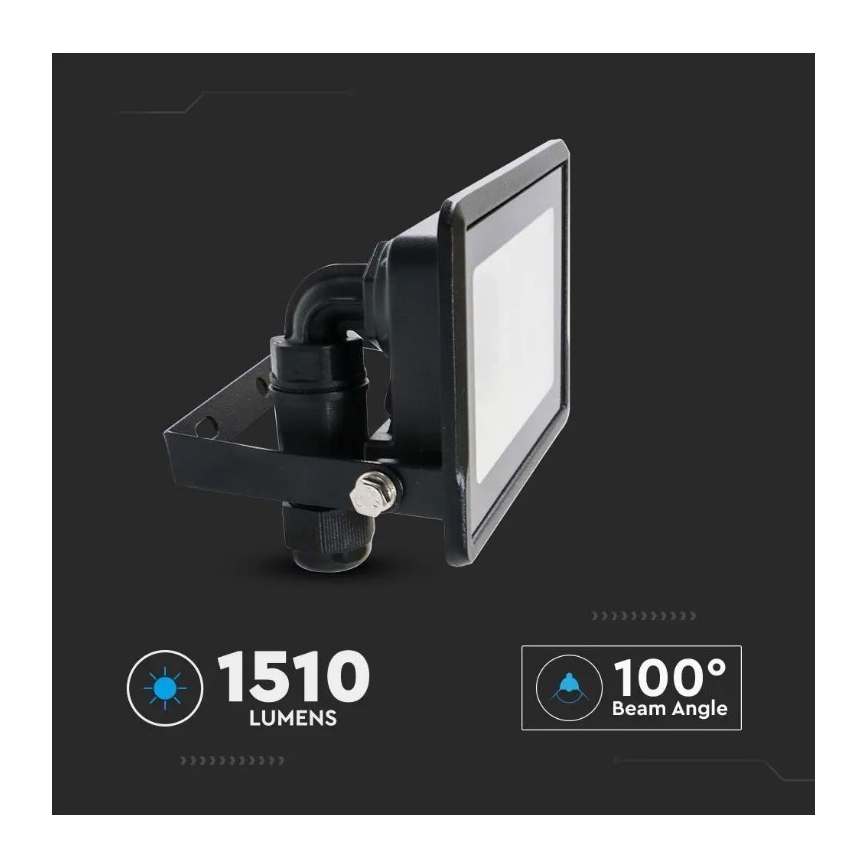 LED Strålkastare SAMSUNG CHIP LED/20W/230V IP65 6500K