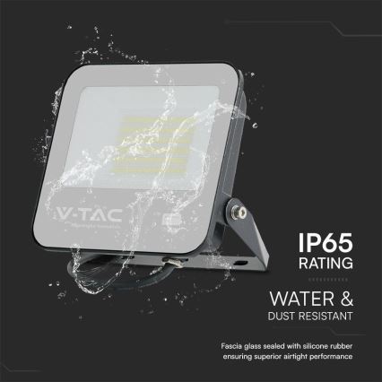 LED Strålkastare SAMSUNG CHIP LED/50W/230V 4000K IP65 svart