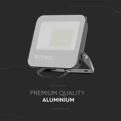 LED Strålkastare SAMSUNG CHIP LED/50W/230V 6500K IP65 svart