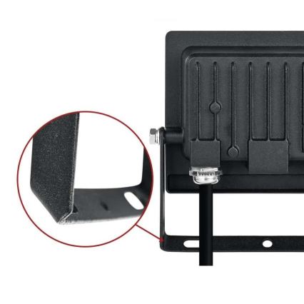 LED-strålkastare TAMBO EVO LED/20W/230V 4000K IP65 svart