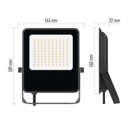 LED Strålkastare VISIO LED/50W/230V 4000K IP65