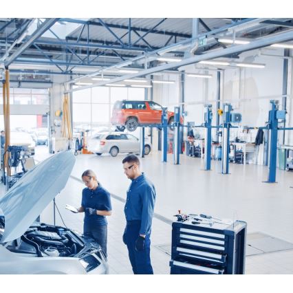 LED Teknisk lysrörsarmatur T8 2xG13/18W/230V 6500K IP65