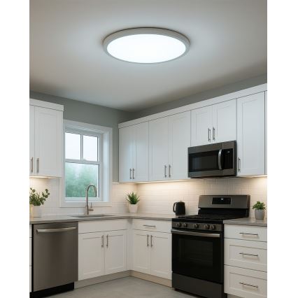 LED-takarmatur 32W/230V 3000/4000/6500K Ø 40 cm vit