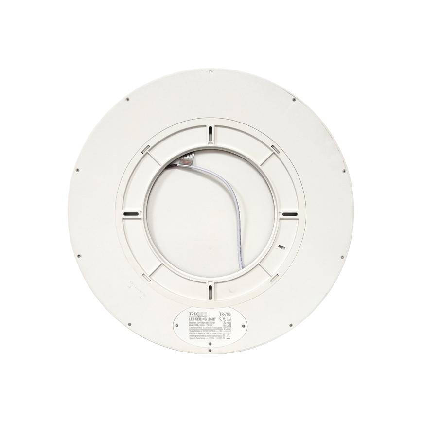 LED-takarmatur 32W/230V 3000/4000/6500K Ø 40 cm vit