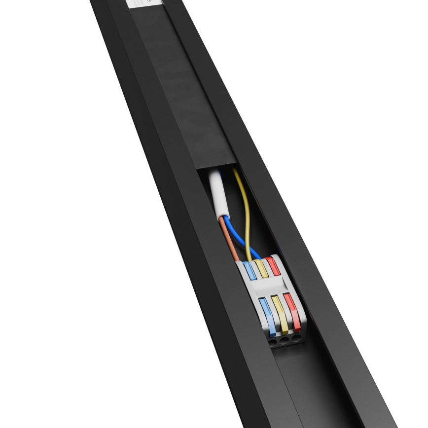 LED-taklampa ALLDAY BASIC 20/30/40W 230V 2700/4000/6000K 120 cm svart