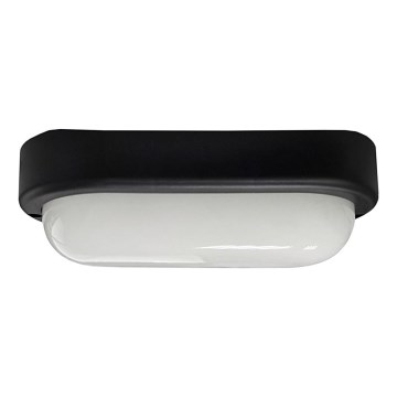 LED takarmatur för utomhusbruk LED/8W/230V 4200K IP64 svart