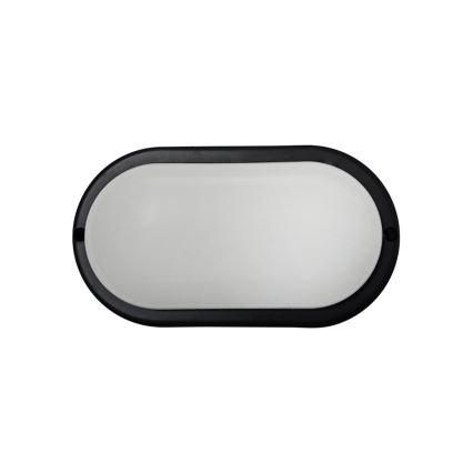 LED takarmatur för utomhusbruk LED/8W/230V 4200K IP64 svart