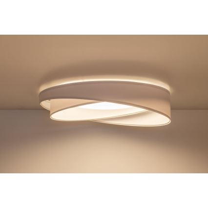 LED-takarmatur GALAXY MODERN LED/24W/230V Ø 55 cm vit