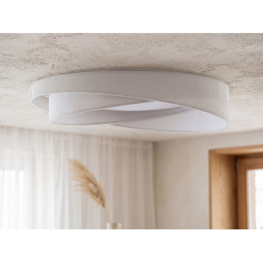 LED-takarmatur GALAXY MODERN LED/24W/230V Ø 55 cm vit