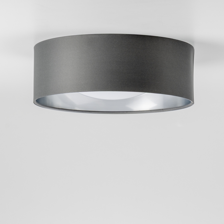 LED-takarmatur LED/12W/230V Ø 32 cm grå/silver
