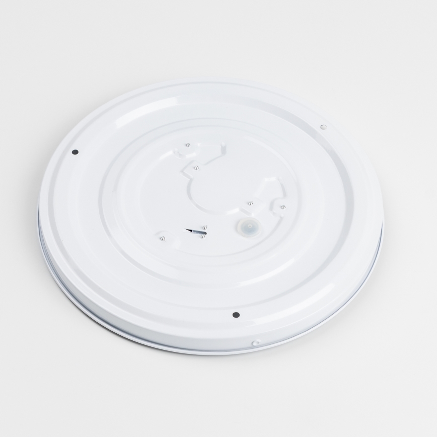 LED-takarmatur LED/12W/230V Ø 32 cm grå/silver