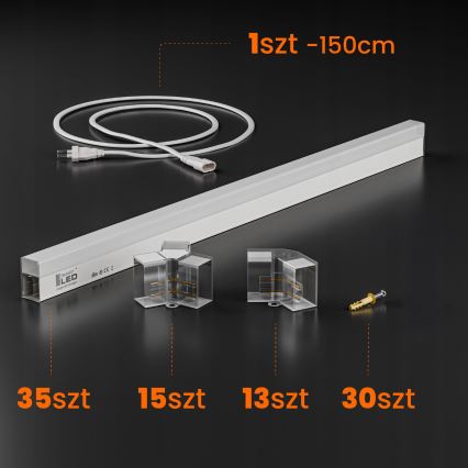 LED taklampa HEXAGON LED/350W/85-265V 4000K 313x298 cm CRI 90 IP44 vit
