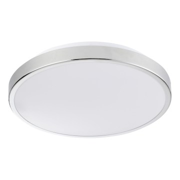 LED-takarmatur LIBRA LED/15W/230V 4000K Ø 29 cm blank krom