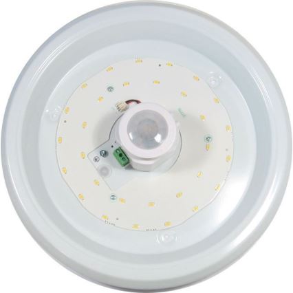 LED-taklampa med PIR-rörelsesensor och skymningssensor LED/16W/230V 4000K