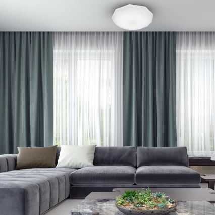 LED Takbelysning HEX LED/24W/230V