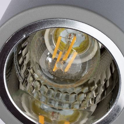 LED Takbelysning JUPITER 1xE27/6W/230V 120x98 mm