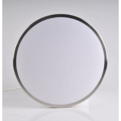 LED Takbelysning KERN LED/15W/230V nickel