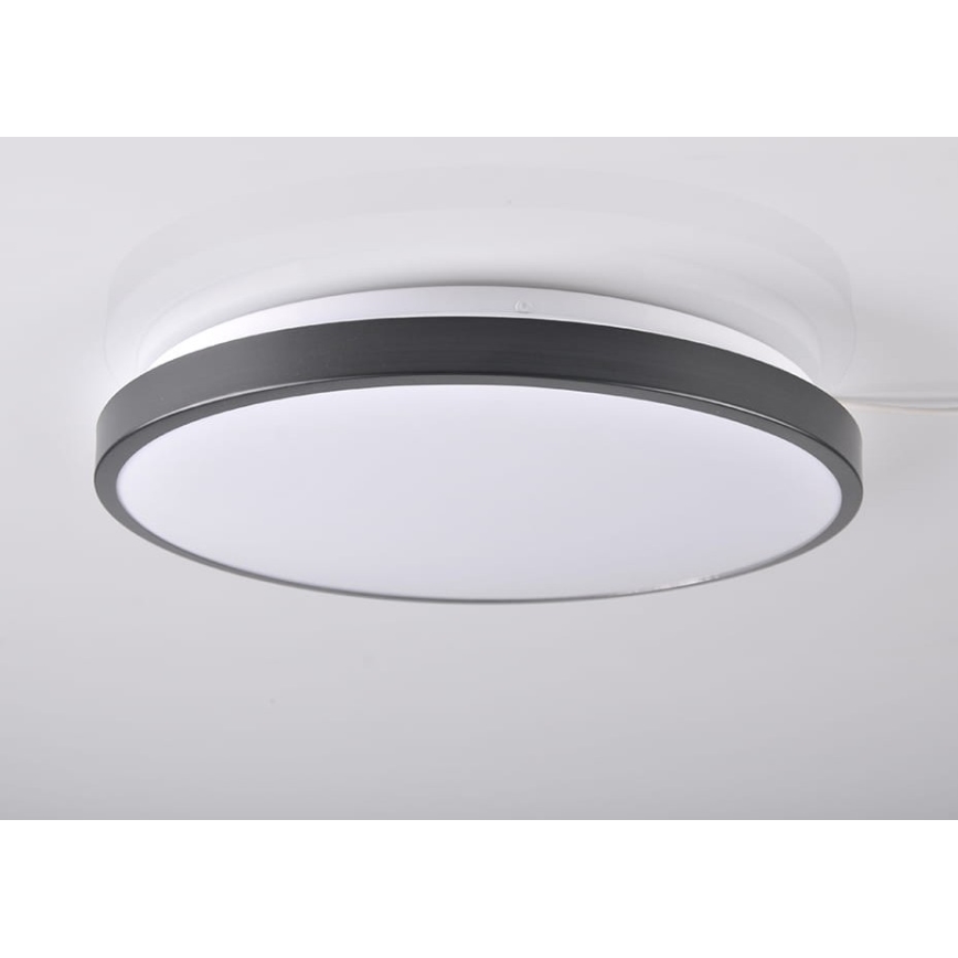 LED Takbelysning KERN LED/24W/230V svart