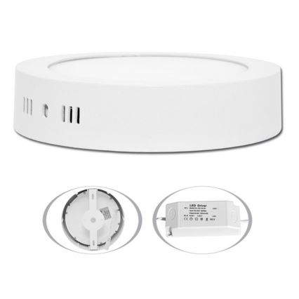 LED Takbelysning LADA LED/18W/230V 2700K