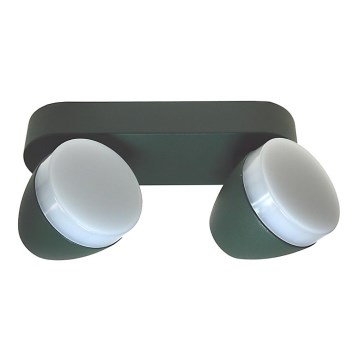 LED Takbelysning SURMUR 2xLED/6W/230V grön