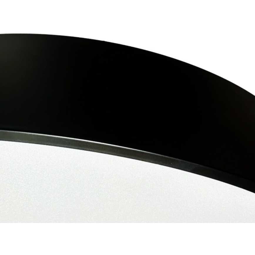LED-taklampa 135W/230V 3000/4000/6500K Ø 80 cm svart