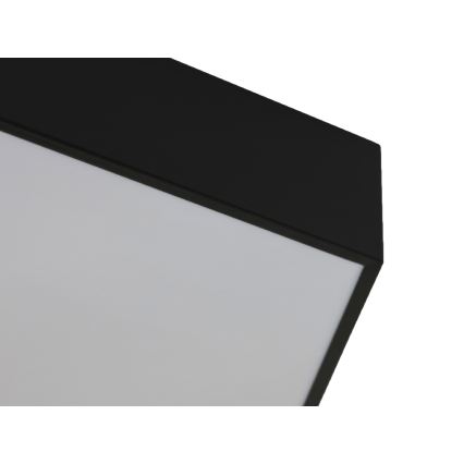 LED-taklampa, 200 W, 230 V, 3000/4000/6500 K, Ø 100 cm, svart