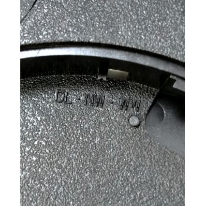 LED-taklampa 32 W/230 V 3000/4000/6500 K Ø 40 cm svart