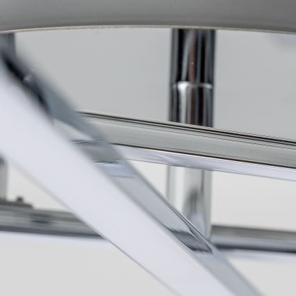 LED-taklampa 3xLED/3W/230V polerad krom