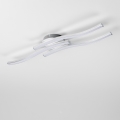 LED-taklampa 3xLED/6W/230V 3000K silverfärgad