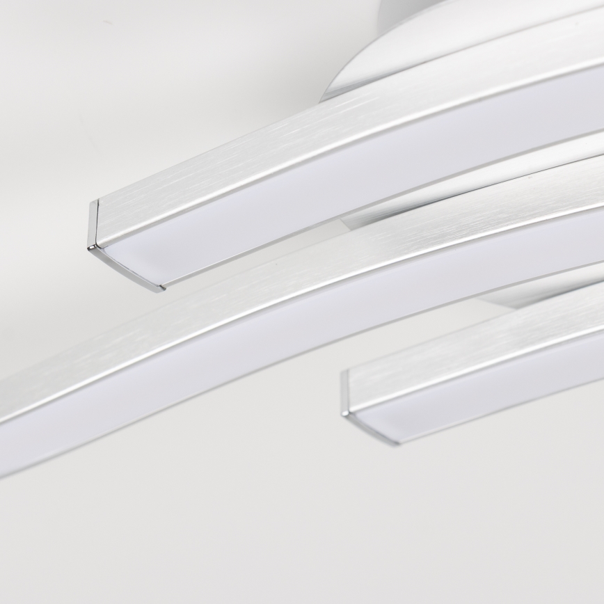LED-taklampa 3xLED/6W/230V 3000K silverfärgad