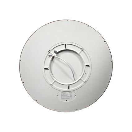 LED-taklampa, 40 W, 230 V — växbar färgtemperatur 3000/4000/6500 K, Ø 50 cm, brun