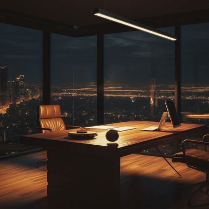 LED-taklampa ALLDAY BASIC LED/40W/230V 2700/4000/6000K svart