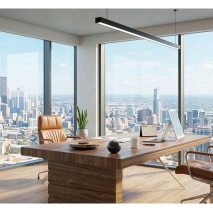 LED-taklampa ALLDAY BASIC LED/40W/230V 2700/4000/6000K svart