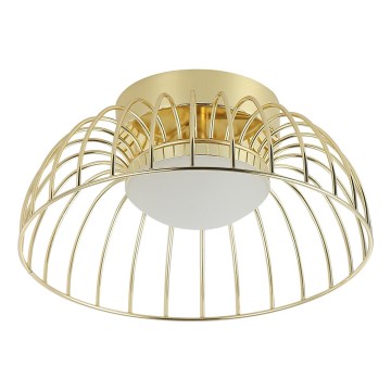 LED-taklampa BETSY LED/12W/230V Ø 25 cm guld