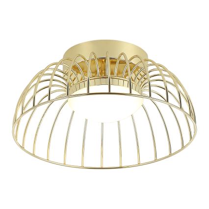 LED-taklampa BETSY LED/12W/230V Ø 25 cm guld