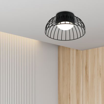 LED-taklampa BETSY LED/12W/230V Ø 25 cm svart