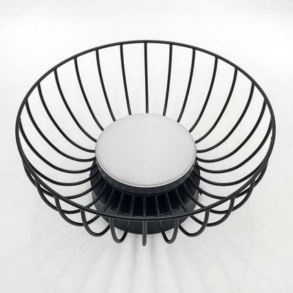 LED-taklampa BETSY LED/12W/230V Ø 25 cm svart